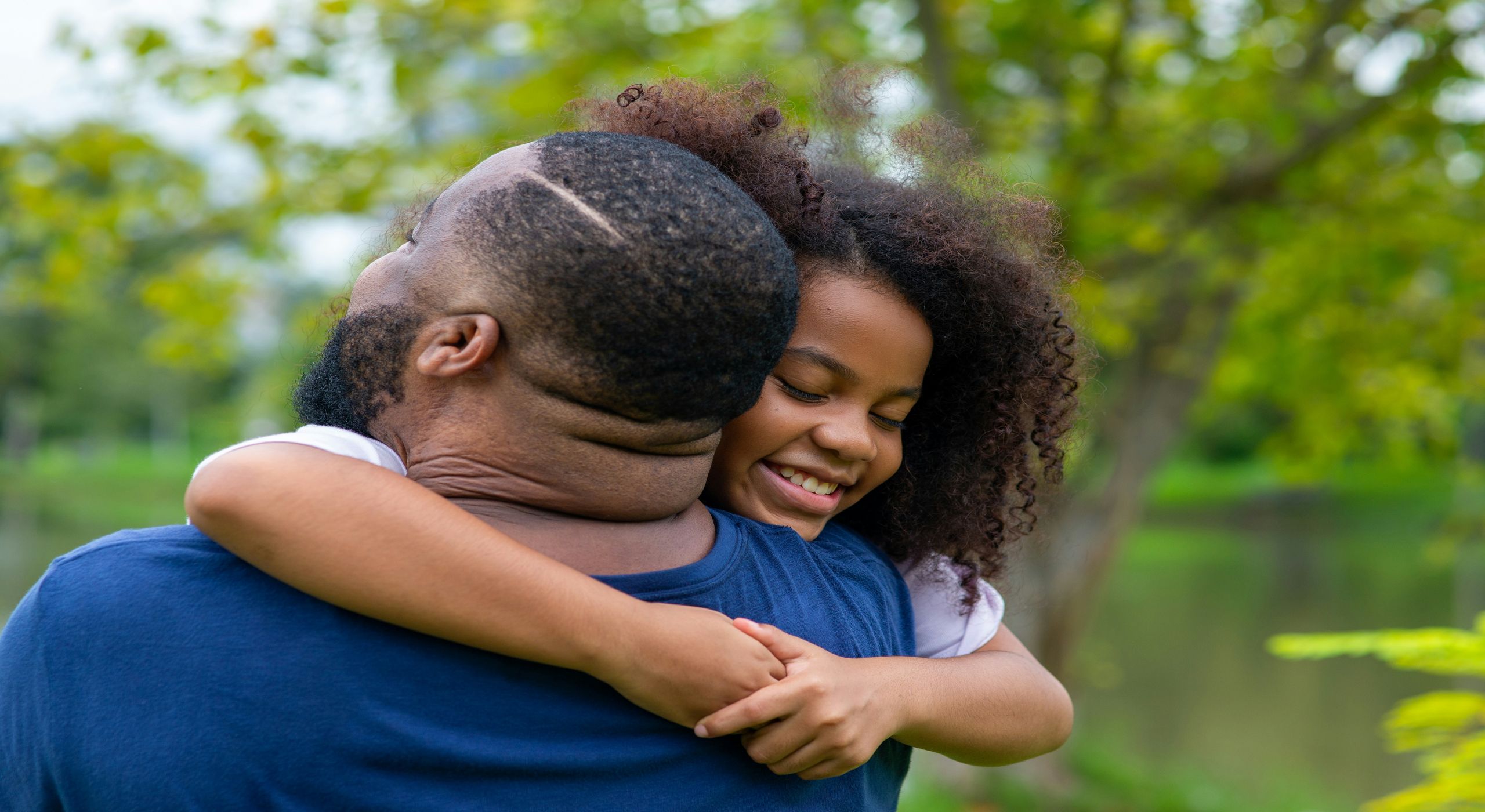 Hugging and support